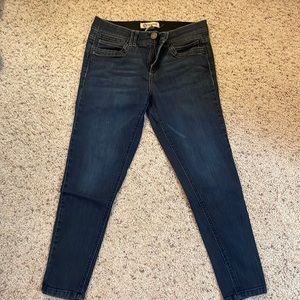 Skinny crop jeans